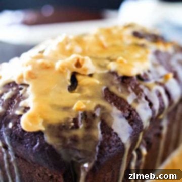 Bread loaf - Peanut Butter Chocolate Zucchini Bread