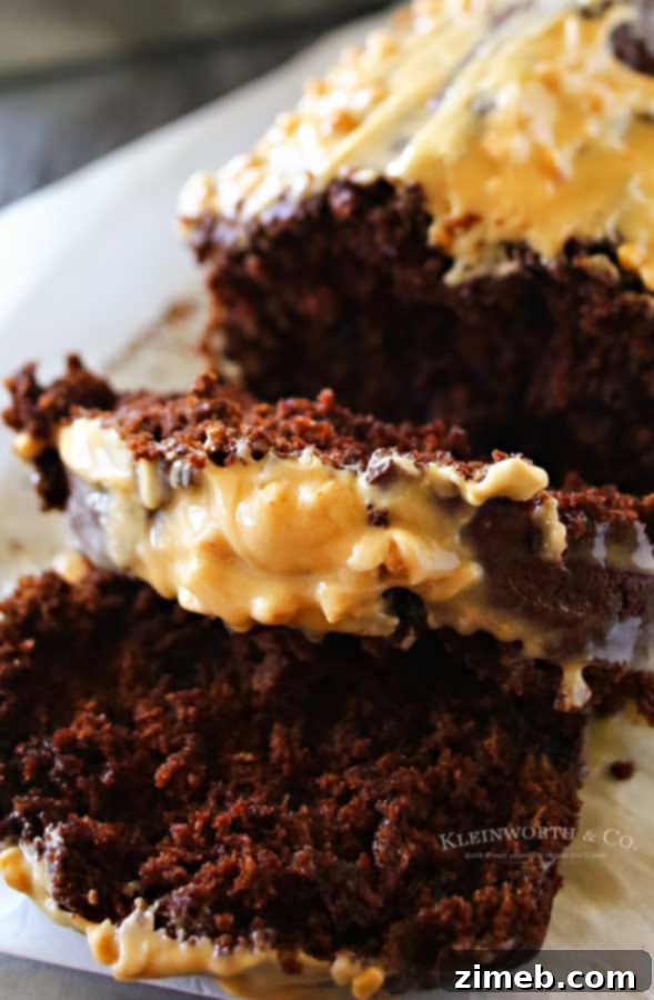recipe for Peanut Butter Chocolate Zucchini Bread