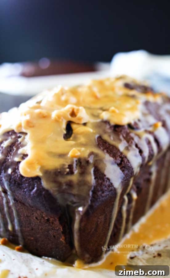 Bread loaf - Peanut Butter Chocolate Zucchini Bread