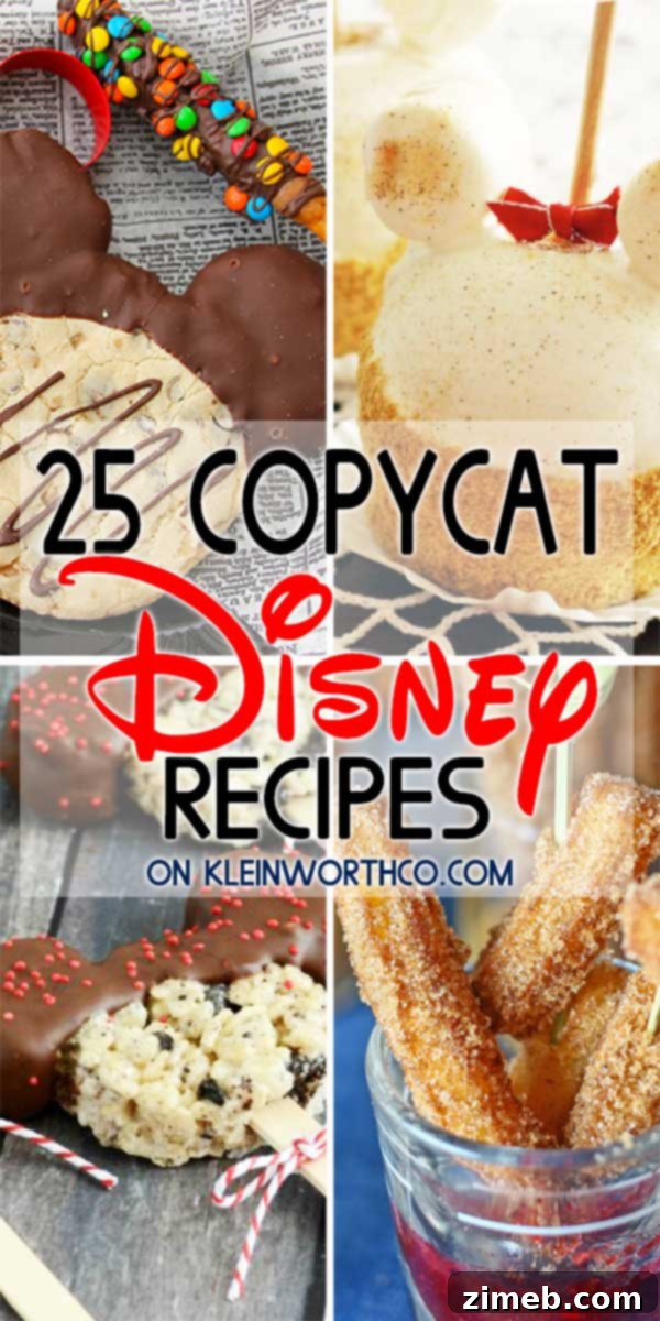 25 Magical Disney Treats 2 25 Disney Inspired Recipes