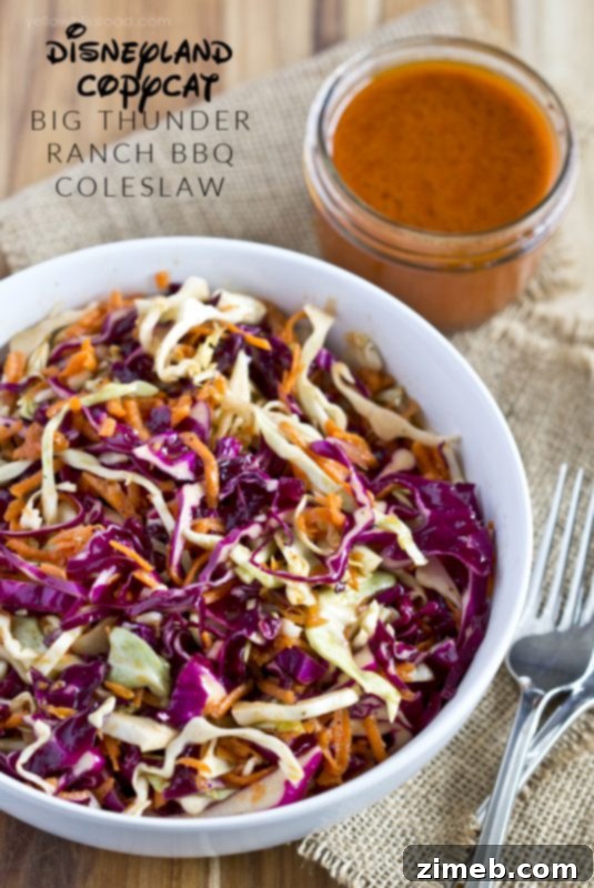 25 Magical Disney Treats 22 Disneyland-Big-Thunder-Ranch-Copycat-Coleslaw