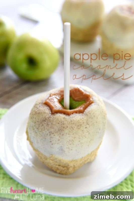 25 Magical Disney Treats 16 Apple-Pie-Caramel-Apples-Disney-Copycat