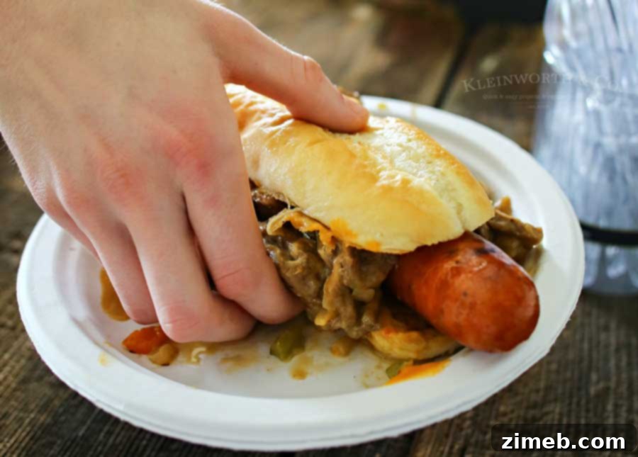 The ultimate Philly Cheesesteak Hot Dog brings together the finest grilled hot dogs and an incredible cheesesteak recipe for an amazing culinary experience.