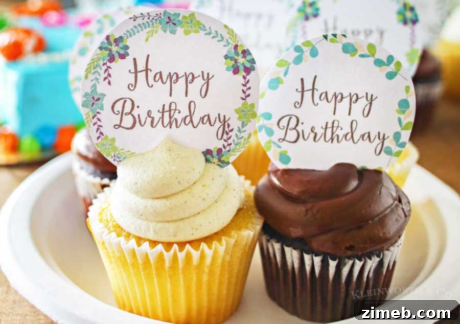 Enchanted Woodland Cupcake Charms 6 Woodland Flowers Cupcake Toppers are also suitable for sophisticated adult parties, adding a touch of floral elegance.