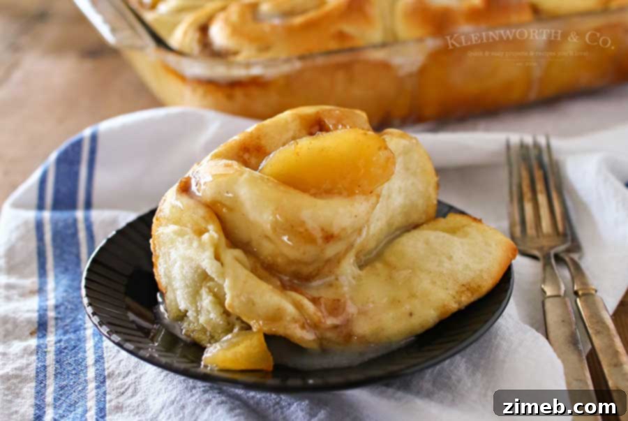 Easy Apple Pie Cinnamon Rolls