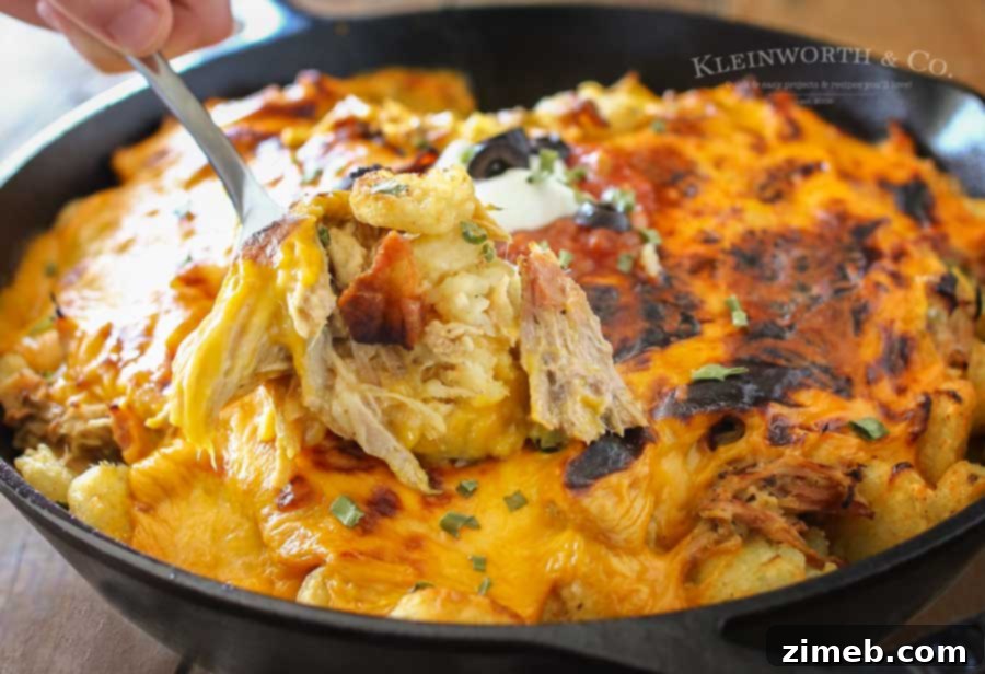 Delicious Loaded Tater Tot Casserole, a Perfect Weeknight Meal