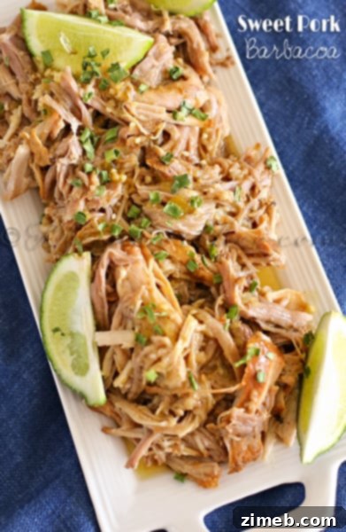 Sweet Pork Barbacoa: Easy Family Dinner Ideas for Delicious Meals