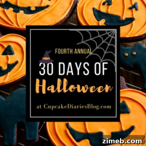 Ghastly Spider Bites 10 30 Days of Halloween banner