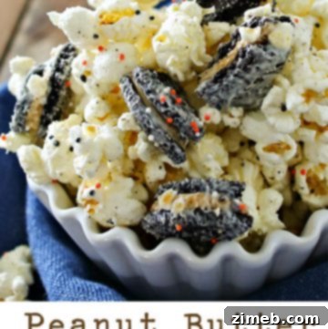Peanut Butter Oreo Popcorn