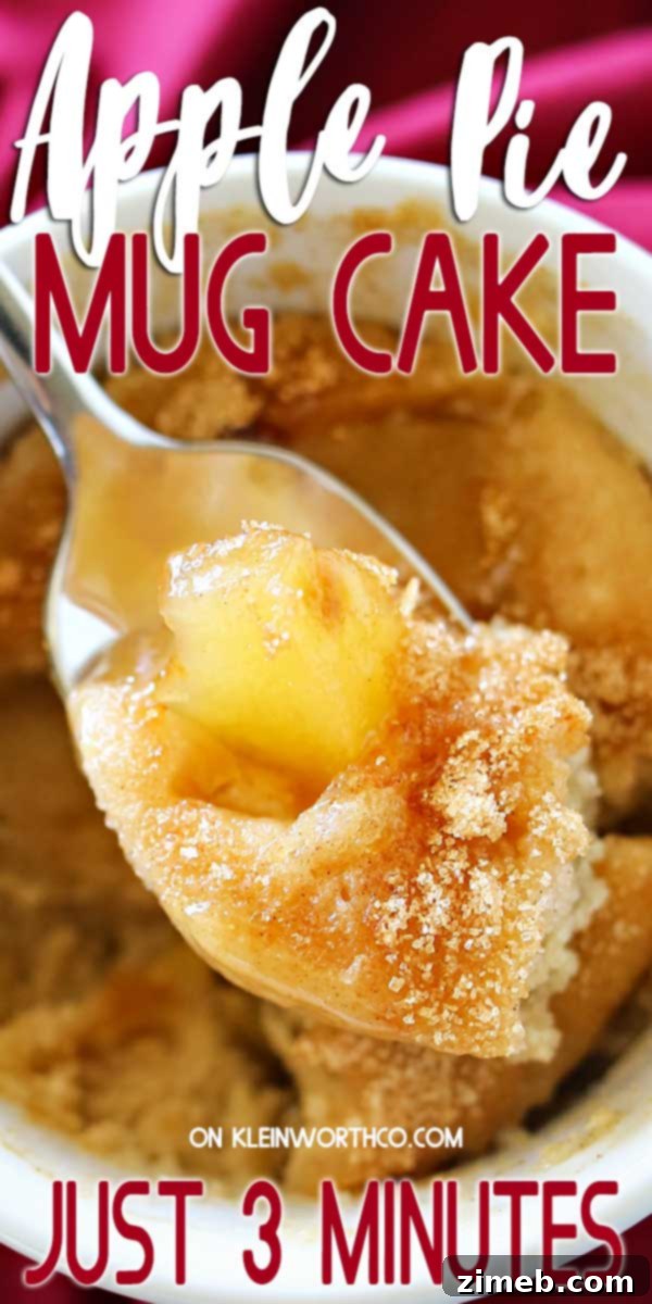 Apple Pie Mug Magic 2 Best Apple Pie Mug Cake