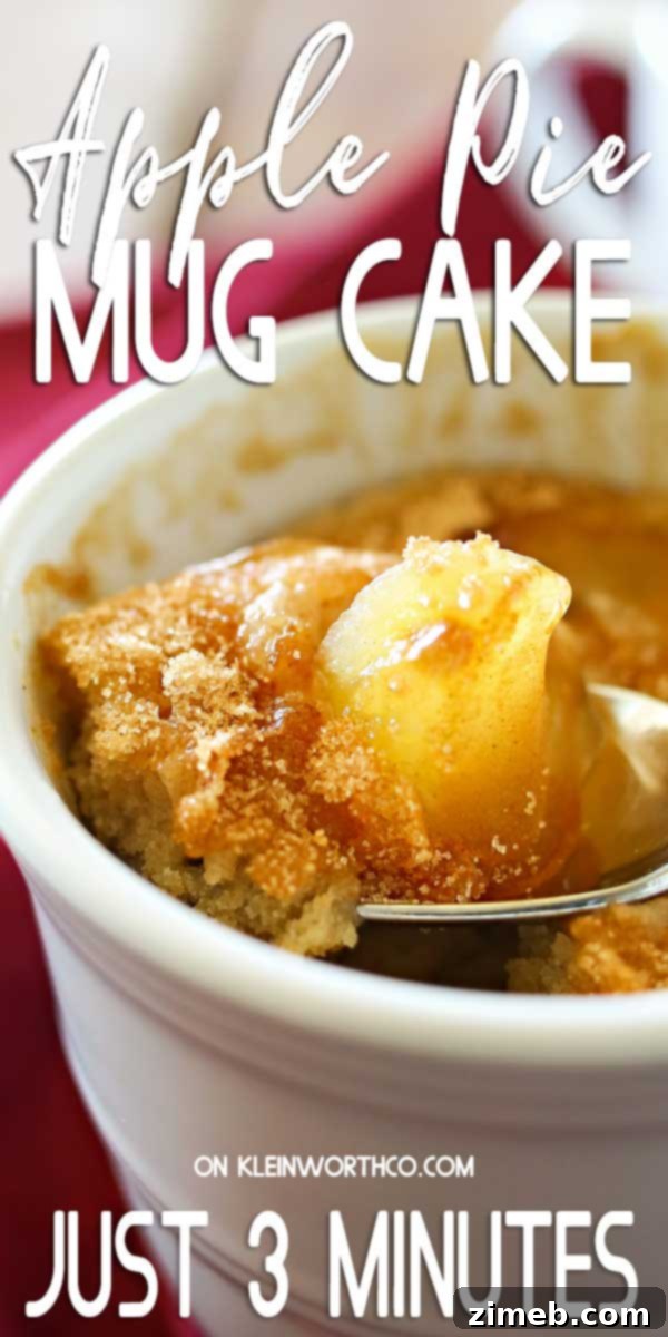Apple Pie Mug Magic 5 Apple Pie Mug Cake