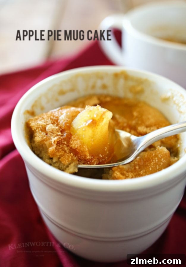 Apple Pie Mug Magic 6 Apple Pie Mug Cake