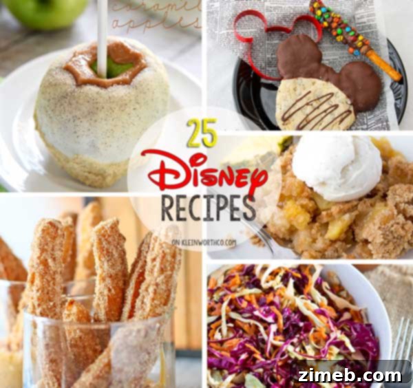 15 Magical Disney Halloween Looks 3 25 Disney Inspired Recipes from all your favorite places in the park. If you love Disney food & recipes, you will love all these inspired dishes. Dig in!