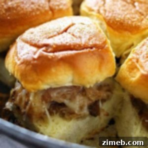 Brown Sugar Balsamic Pork Skillet Sliders