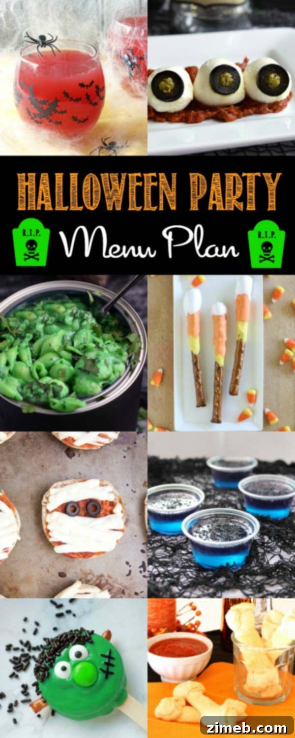 Best Halloween Party Menu Plan