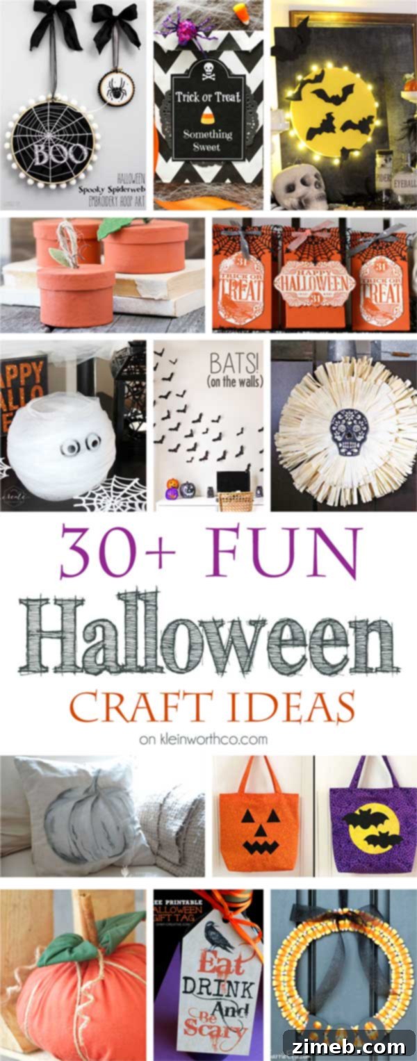 30+ Fun Halloween Craft Ideas