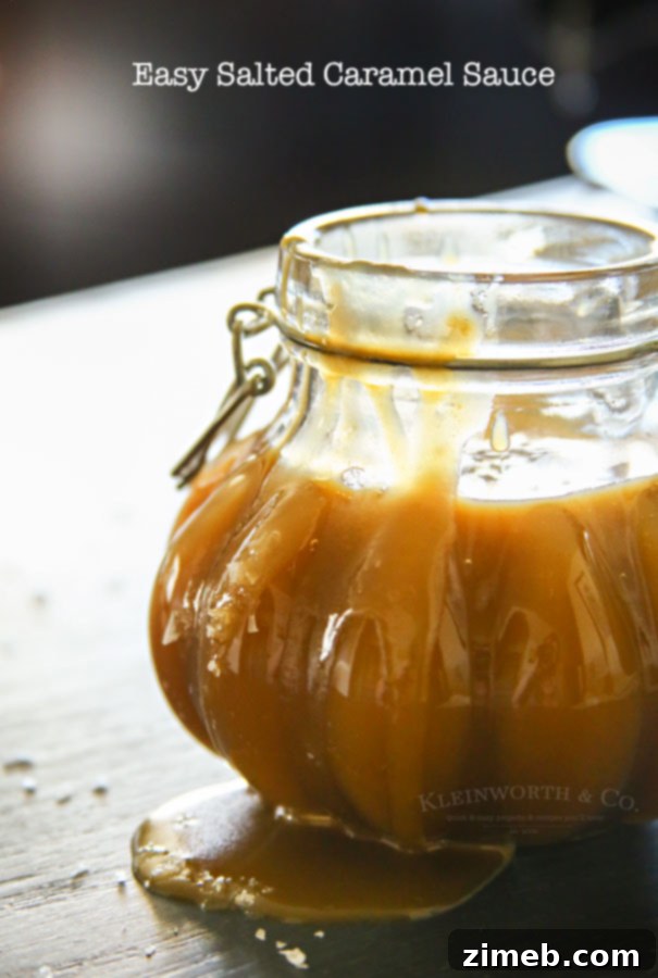 Easy Salted Caramel Sauce Recipe