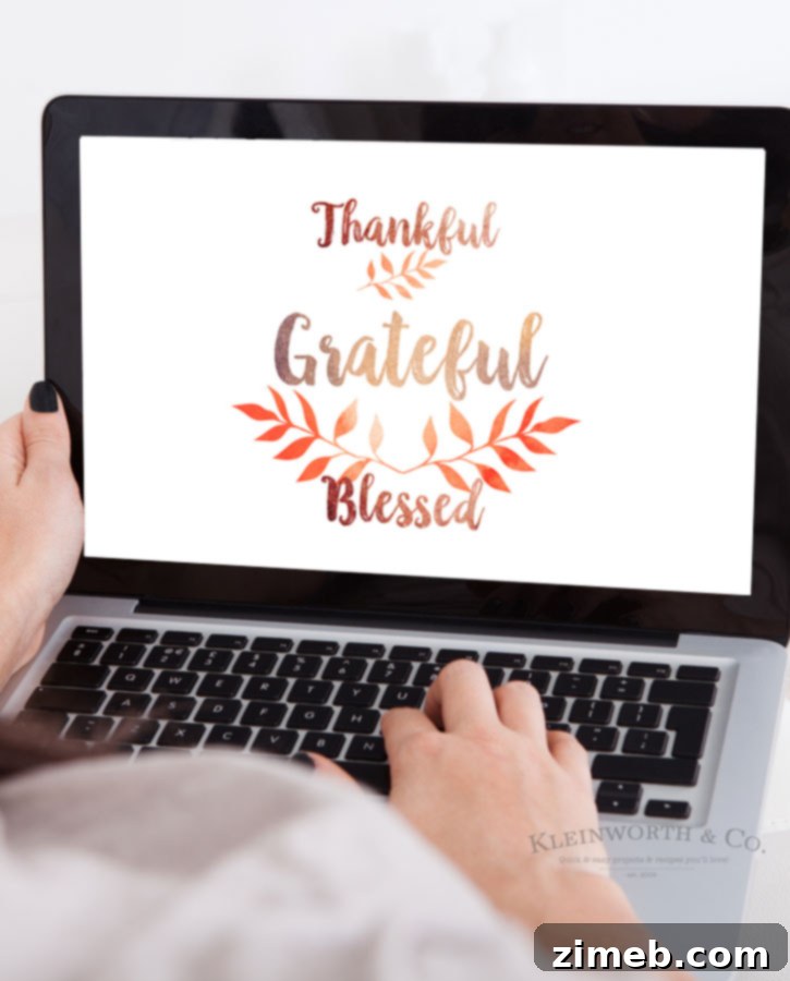 Thankful Grateful Blessed Wallpaper for Mobile and Desktop