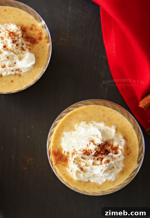 Pumpkin Cheesecake Eggnog 5 Pumpkin Cheesecake Eggnog