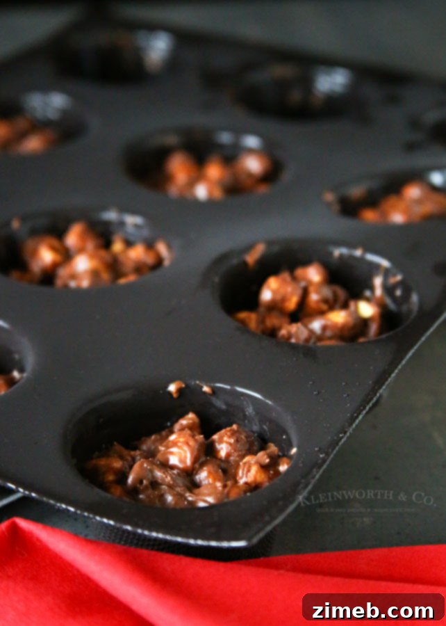 Rocky Road Express Bites 3 Ingredients for 5 Minute Rocky Road Clusters laid out before mixing