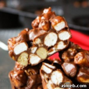 Rocky Road Express Bites 6 Plated 5 Minute Rocky Road Clusters ready to enjoy