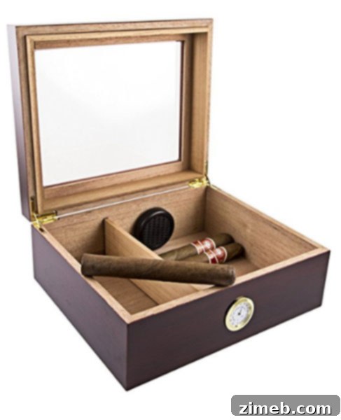 Scorch Torch 25-50 Cigar Humidor Humidifier w/ Hygrometer