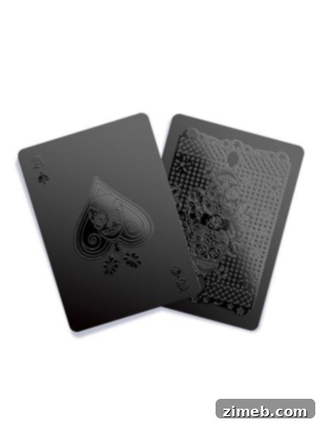 Black Playing Cards – Day of the Dead Edition