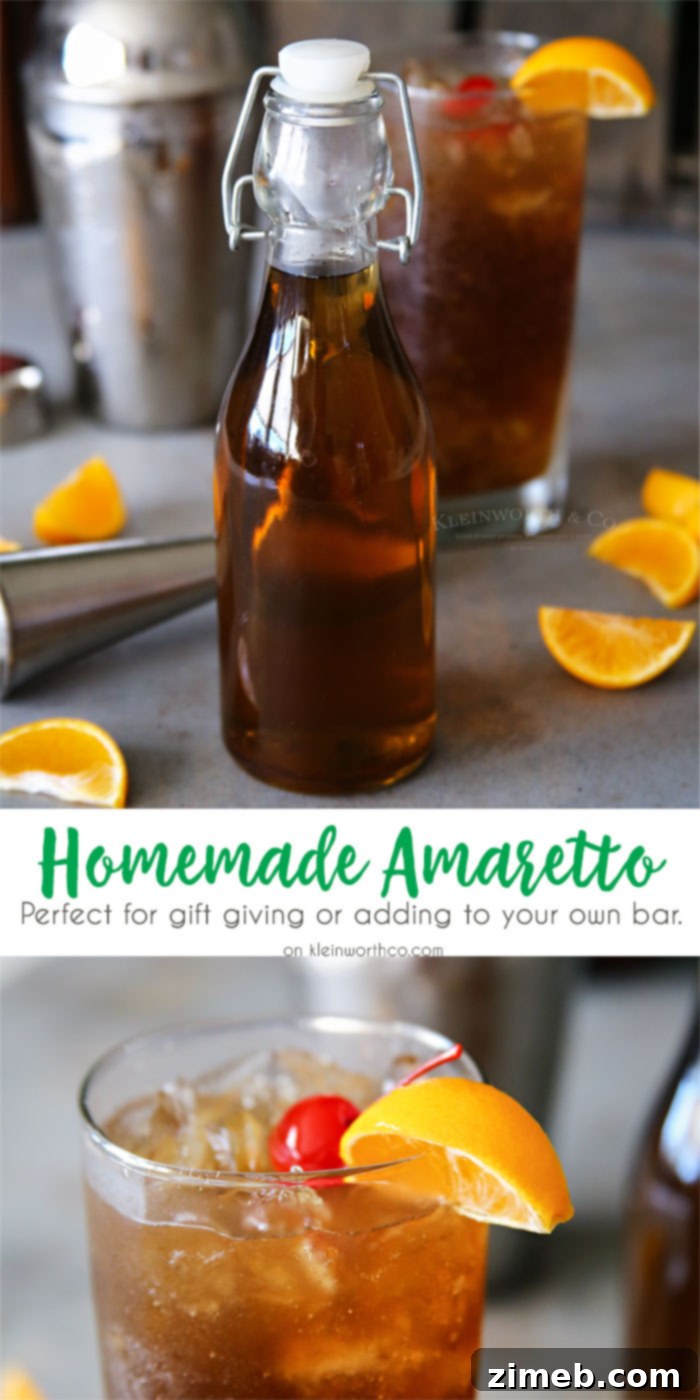 Homemade Amaretto Recipe