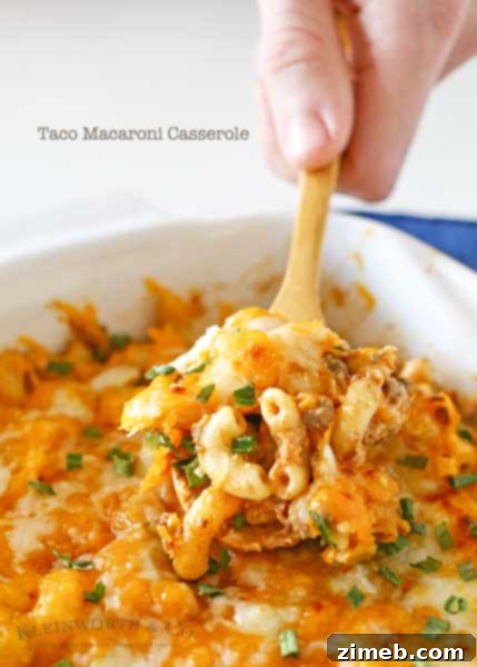Velvety Tomato Parmesan Chicken 9 Taco Macaroni Casserole