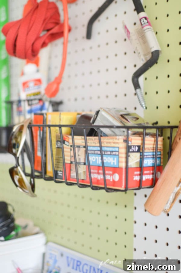 Organized Garage Storage