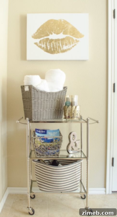 Organized Master Bathroom Vanity