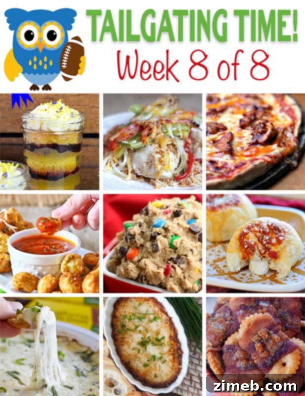 Football Fan Fare 4 Tailgating Food Ideas Week 8 Football