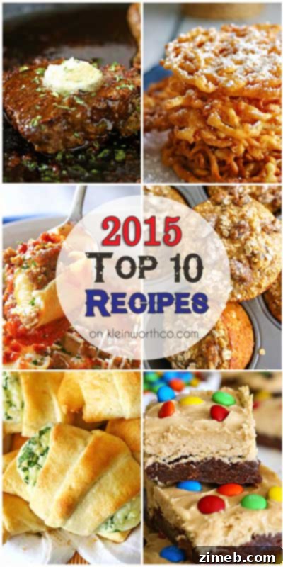 2015 Top 10 Recipes