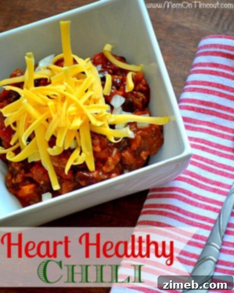 20 Light and Luscious Meals 14 Heart Healthy Slow Cooker Chili - Easy Chili Recipe for Families