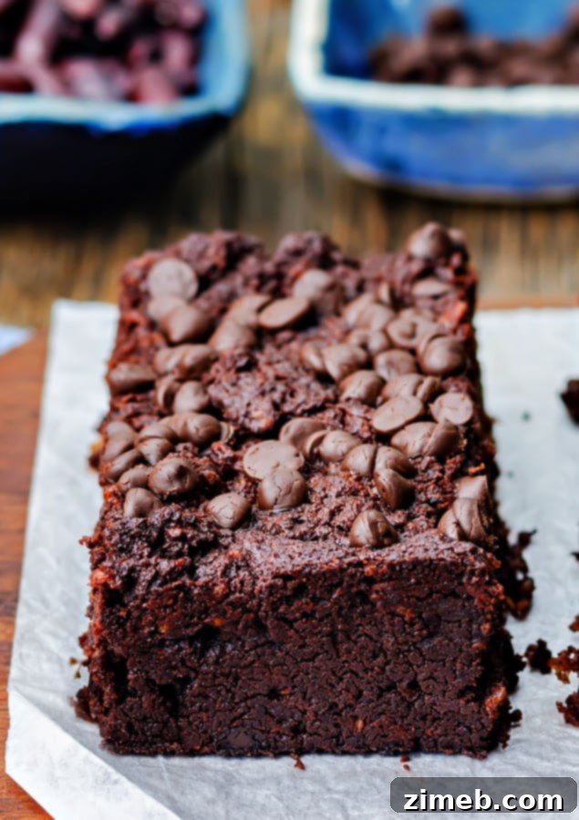 Light & Luscious Double Chocolate Brownies 2 Skinny Double Chocolate Brownies made with nutritious ingredients