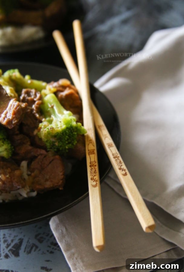 Easy Slow Cooker Beef and Broccoli 3 Slow Cooker Beef & Broccoli