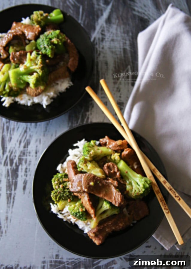 Easy Slow Cooker Beef and Broccoli 4 Slow Cooker Beef & Broccoli