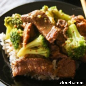 Slow Cooker Beef & Broccoli