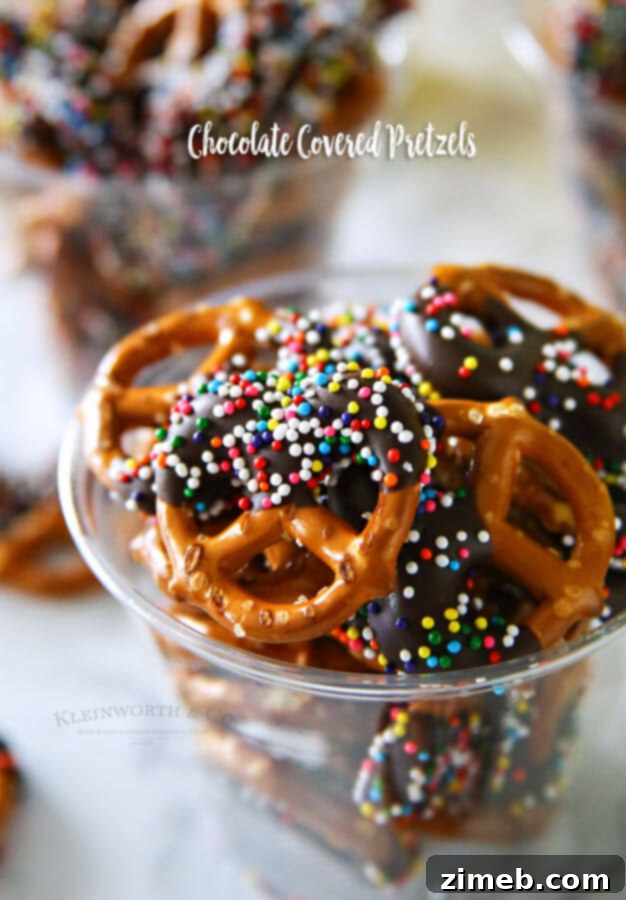 Sweet and Salty Chocolate Crunch 9 Delicious and Easy Chocolate Covered Pretzels
