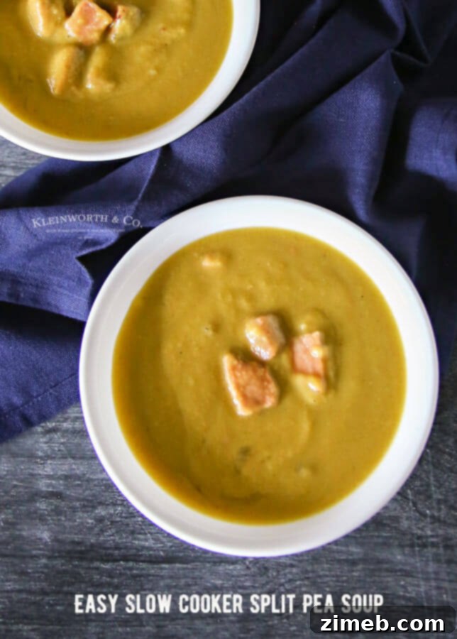 Crock Pot Hearty Split Pea Soup 13 Easy Slow Cooker Split Pea Soup