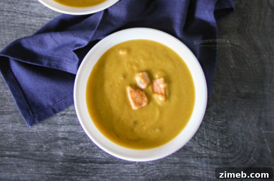 Crock Pot Hearty Split Pea Soup 3 Easy Slow Cooker Split Pea Soup