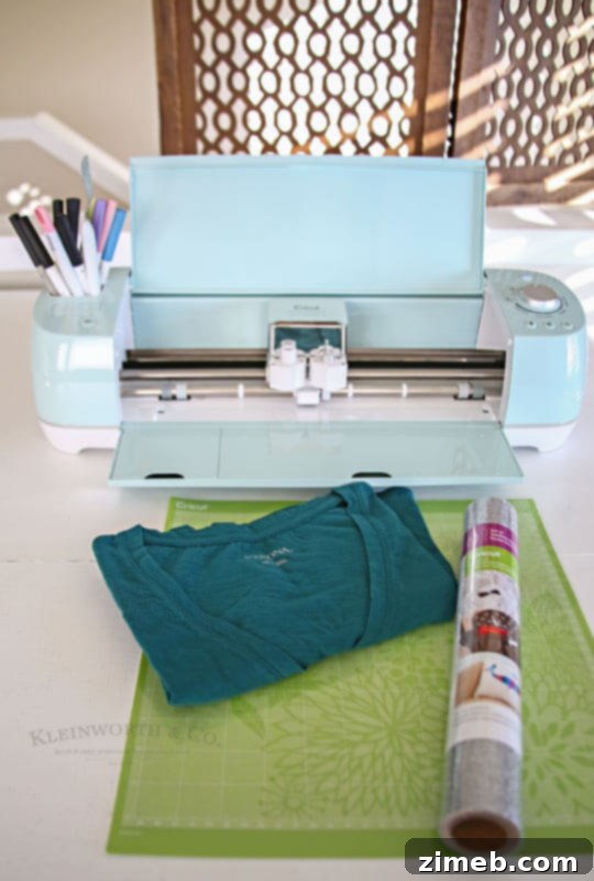 DIY 'Hashtag Irish' St. Patrick's Day Shirt with Glitter Vinyl