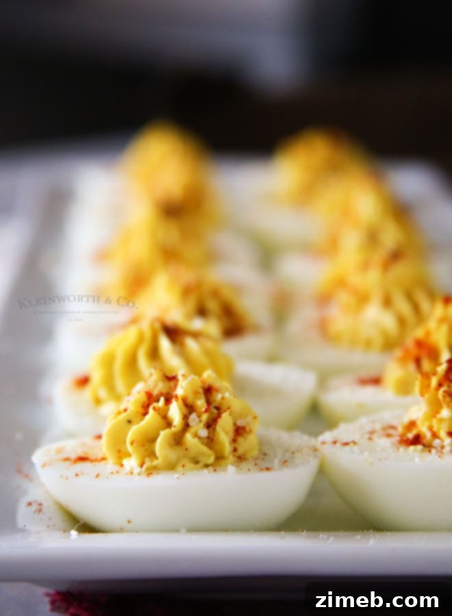 Heirloom Deviled Eggs 4 Traditional Deviled Eggs