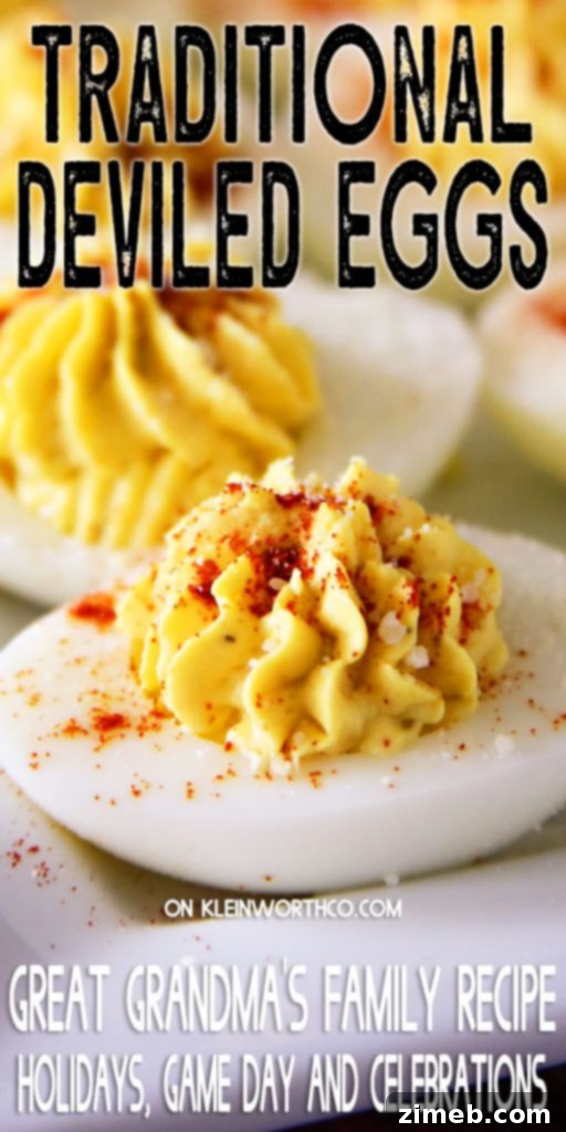 Heirloom Deviled Eggs 5 Traditional Deviled Eggs