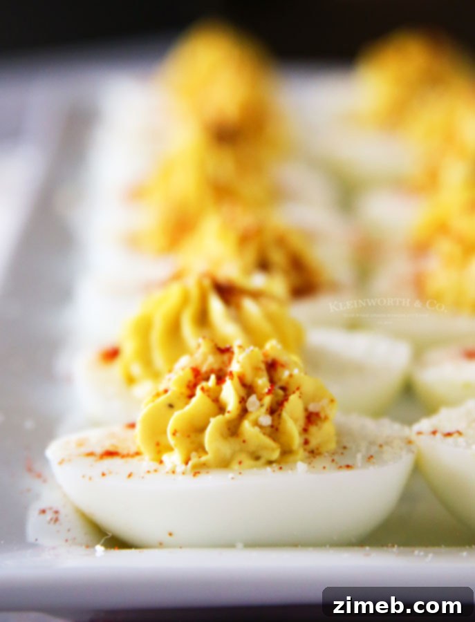 Heirloom Deviled Eggs 7 how to make deviled eggs