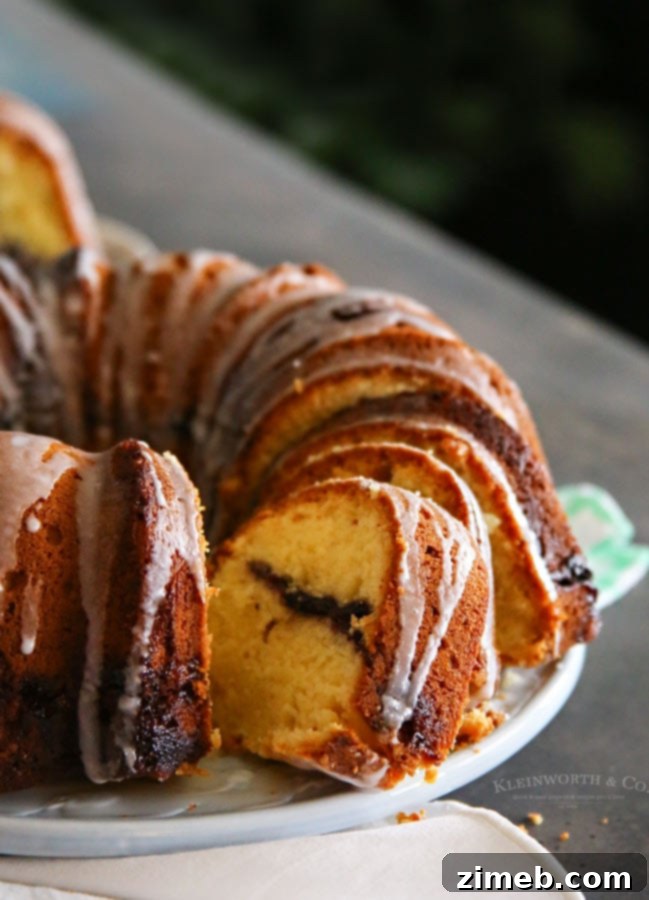 Swirled Lemon Blueberry Bundt Cake 5 Lemon Blueberry Swirl Bundt Cake