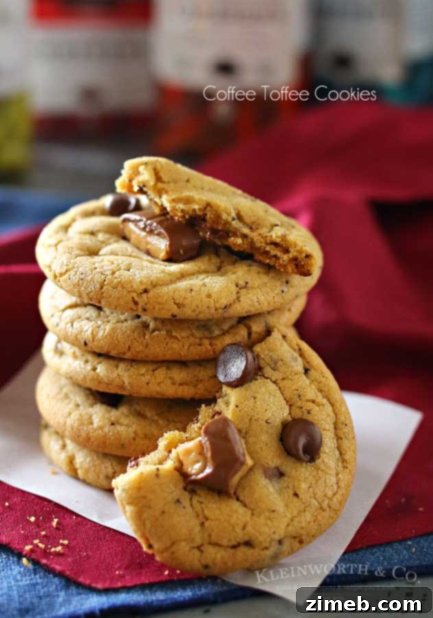 80 Irresistible Chocolate Chip Cookie Creations 5 Coffee Toffee Cookies
