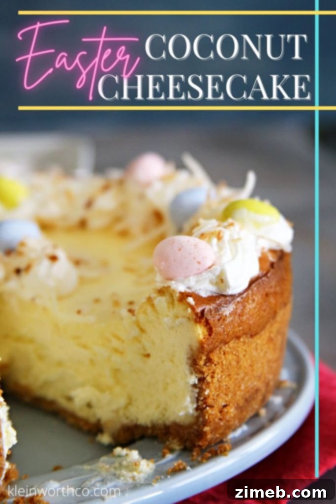 Springtime Coconut Celebration Cheesecake 8 img 41760 9