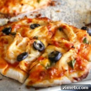 Mini Chicken Basil Thin Crust Pizza