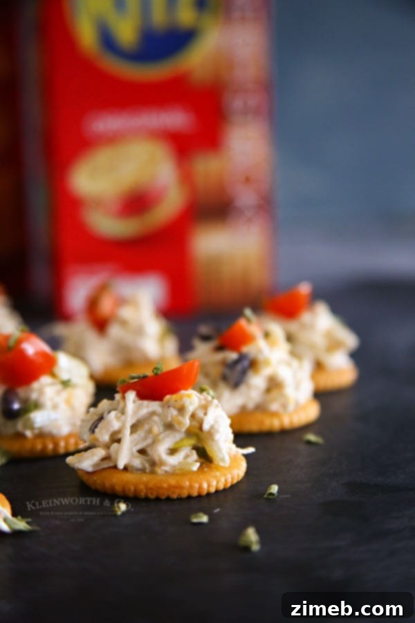 Crispy RITZ Creamy Chicken Nachos 7 Creamy Chicken RITZ Nachos